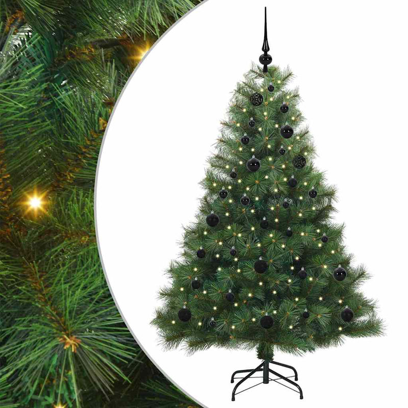 Load image into Gallery viewer, Vidaxl kunstkerstboom met 150 led met standaard groen 150 cm pe en pvc
