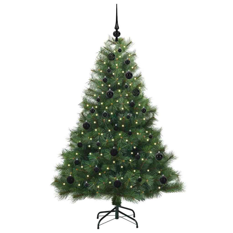 Load image into Gallery viewer, Vidaxl kunstkerstboom met 150 led met standaard groen 150 cm pe en pvc

