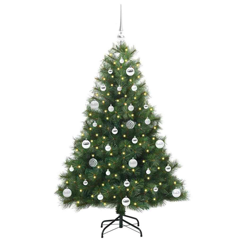 Load image into Gallery viewer, Vidaxl kunstkerstboom met 150 led met standaard groen 150 cm pe en pvc
