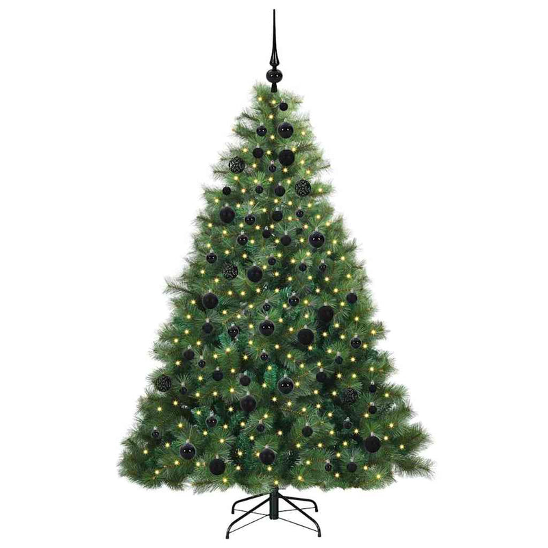 Load image into Gallery viewer, Vidaxl kunstkerstboom met 300 led met standaard groen 180 cm pe en pvc
