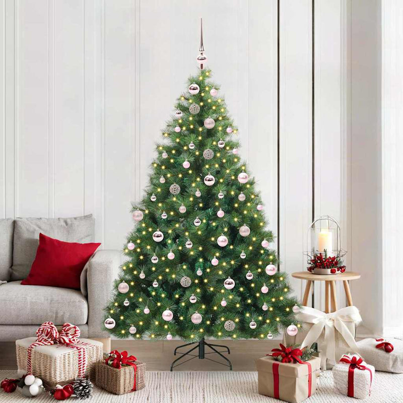 Load image into Gallery viewer, Vidaxl kunstkerstboom met 300 led met standaard groen 180 cm pe en pvc
