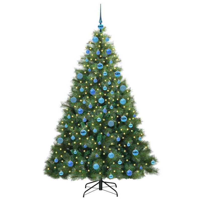 Load image into Gallery viewer, Vidaxl kunstkerstboom met 300 led met standaard groen 180 cm pe en pvc
