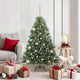 Vidaxl kunstkerstboom met 150 led met standaard groen 150 cm pe en pvc