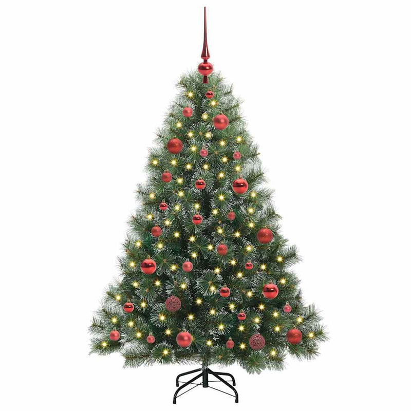 Load image into Gallery viewer, Vidaxl kunstkerstboom met 150 led met standaard groen 150 cm pe en pvc
