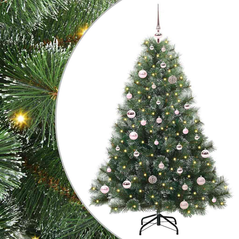 Load image into Gallery viewer, Vidaxl kunstkerstboom met 150 led met standaard groen 150 cm pe en pvc
