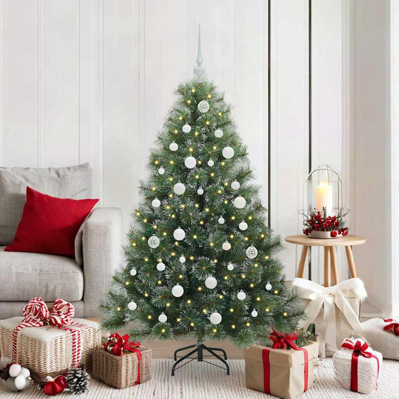 Load image into Gallery viewer, Vidaxl kunstkerstboom met 150 led met standaard groen 150 cm pe en pvc
