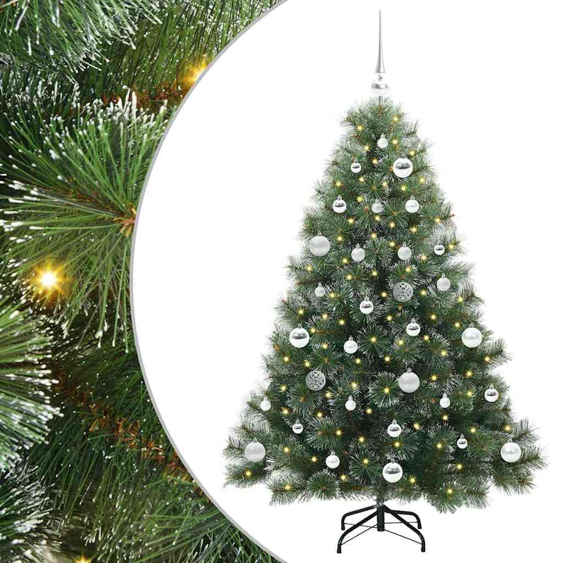 Load image into Gallery viewer, Vidaxl kunstkerstboom met 150 led met standaard groen 150 cm pe en pvc
