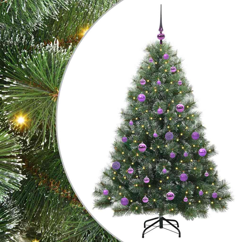 Load image into Gallery viewer, Vidaxl kunstkerstboom met 150 led met standaard groen 150 cm pe en pvc
