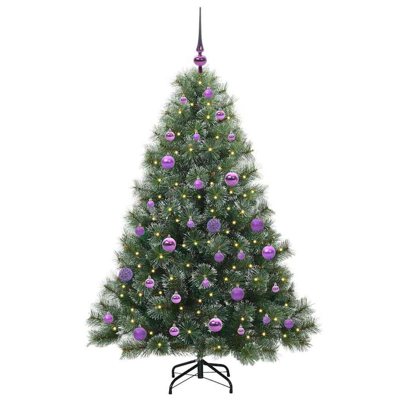 Load image into Gallery viewer, Vidaxl kunstkerstboom met 150 led met standaard groen 150 cm pe en pvc
