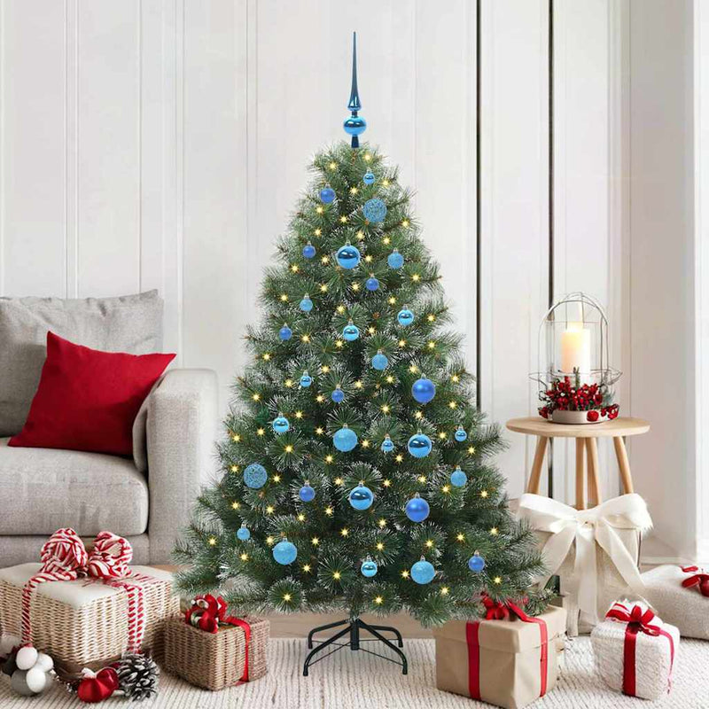 Load image into Gallery viewer, Vidaxl kunstkerstboom met 150 led met standaard groen 150 cm pe en pvc
