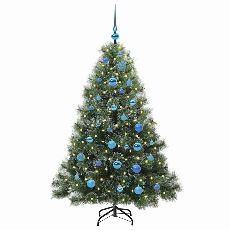 Load image into Gallery viewer, Vidaxl kunstkerstboom met 150 led met standaard groen 150 cm pe en pvc
