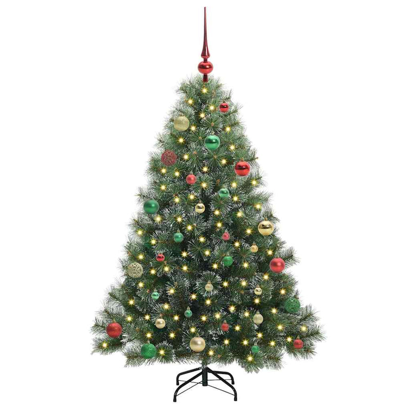 Load image into Gallery viewer, Vidaxl kunstkerstboom met 150 led met standaard groen 150 cm pe en pvc
