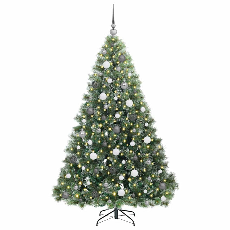 Load image into Gallery viewer, Vidaxl kunstkerstboom met 300 led met standaard groen 180 cm pe en pvc
