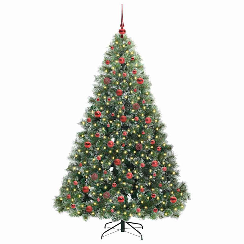 Load image into Gallery viewer, Vidaxl kunstkerstboom met 300 led met standaard groen 180 cm pe en pvc
