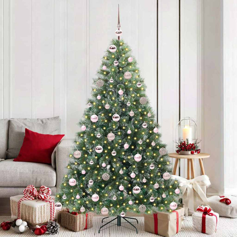 Load image into Gallery viewer, Vidaxl kunstkerstboom met 300 led met standaard groen 180 cm pe en pvc
