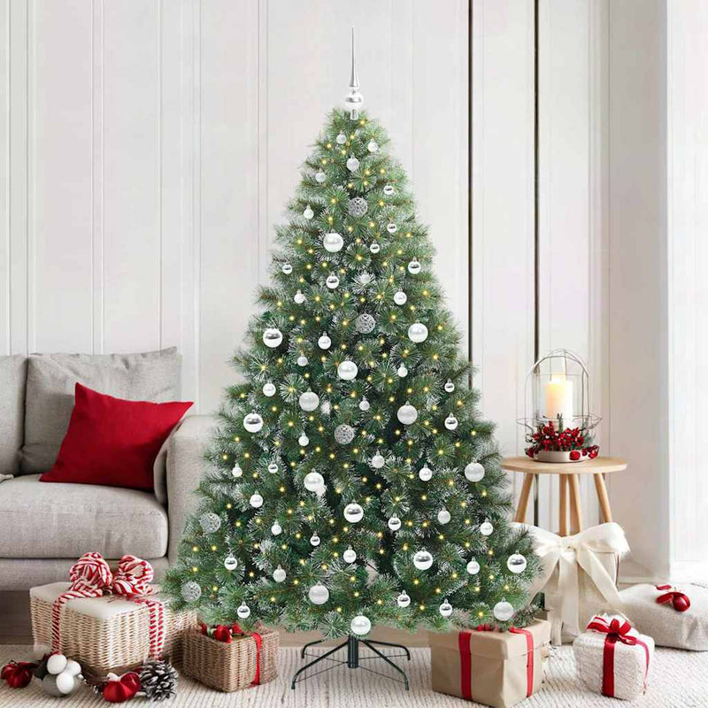 Load image into Gallery viewer, Vidaxl kunstkerstboom met 300 led met standaard groen 180 cm pe en pvc
