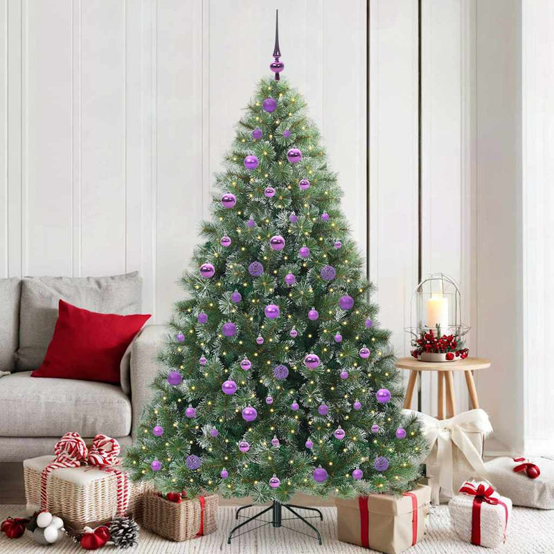 Load image into Gallery viewer, Vidaxl kunstkerstboom met 300 led met standaard groen 180 cm pe en pvc
