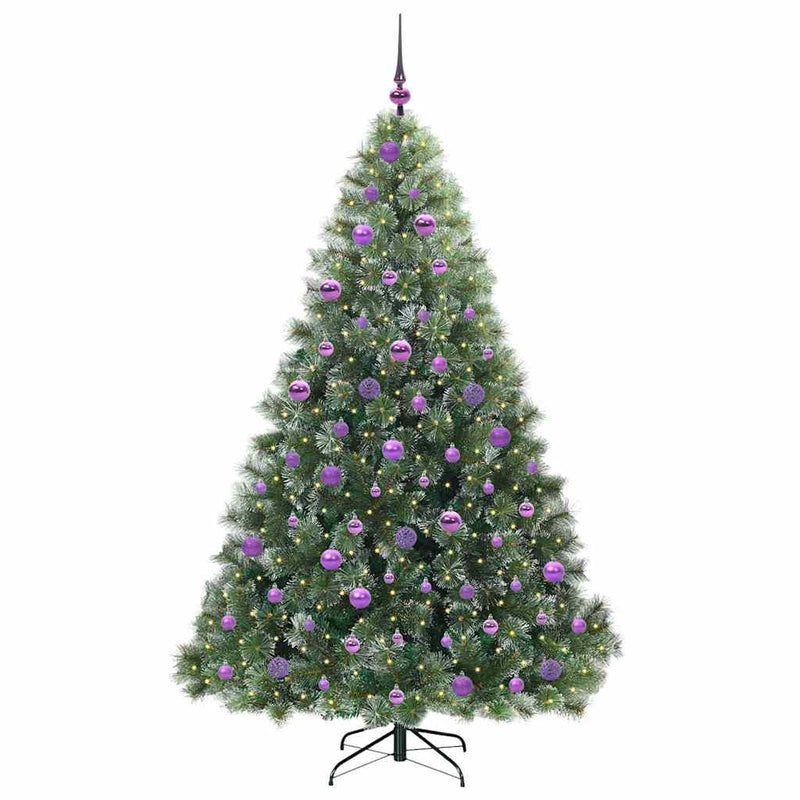 Load image into Gallery viewer, Vidaxl kunstkerstboom met 300 led met standaard groen 180 cm pe en pvc
