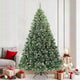 Vidaxl kunstkerstboom met 300 led met standaard groen 210 cm pe en pvc