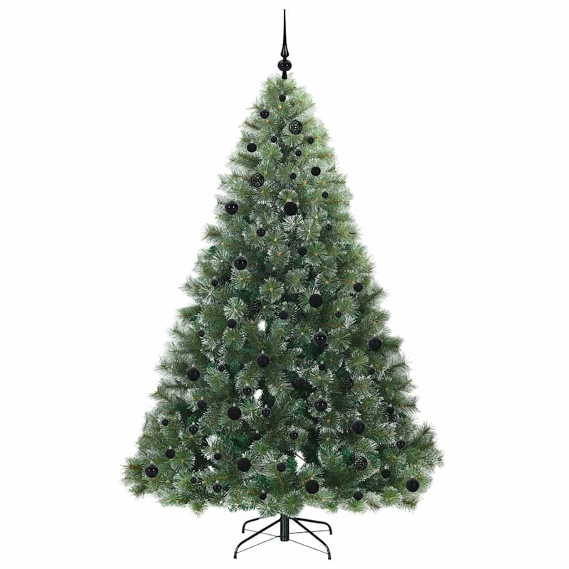 Load image into Gallery viewer, Vidaxl kunstkerstboom met 300 led met standaard groen 210 cm pe en pvc
