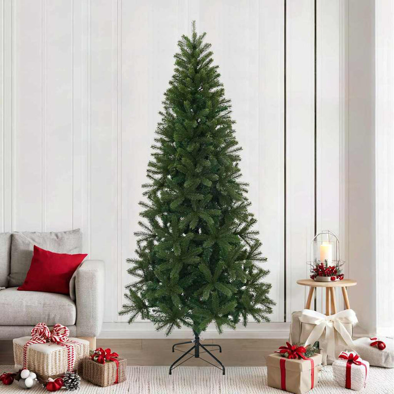 Load image into Gallery viewer, Vidaxl kunstkerstboom met standaard groen 240 cm pvc, pe en staal
