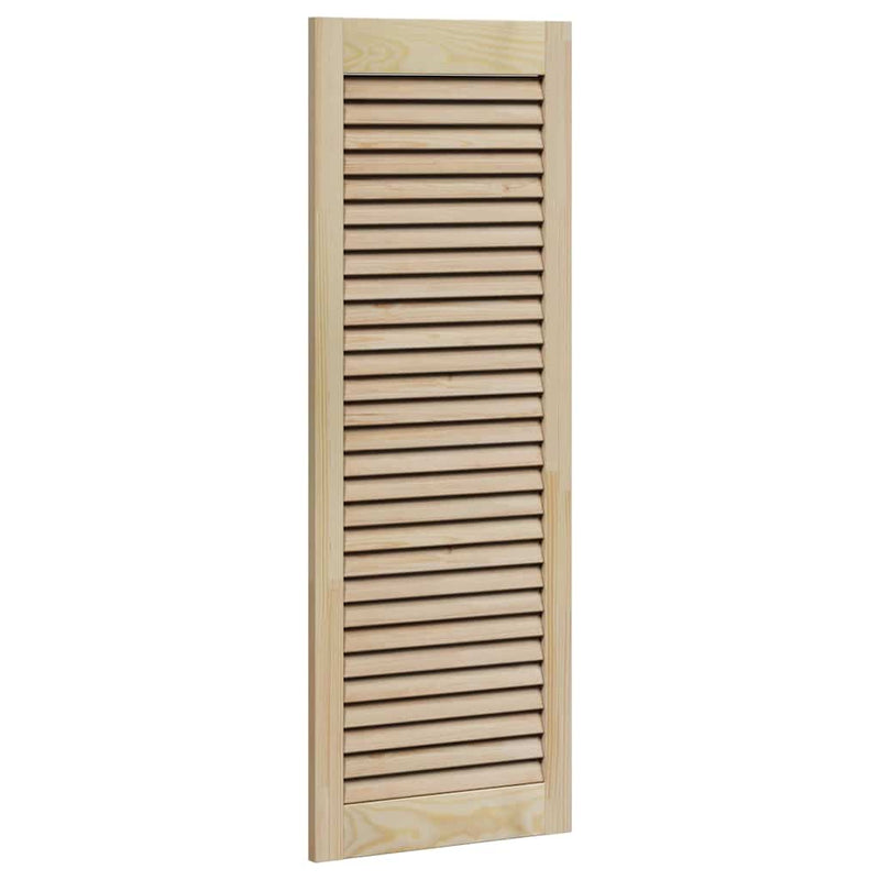 Load image into Gallery viewer, Vidaxl kastdeur naturel 110 x 2,1 x 39,5 cm massief grenenhout
