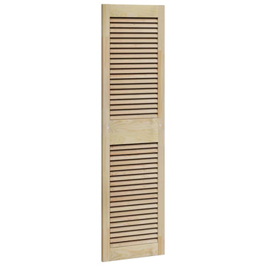 Vidaxl kastdeur naturel 140,5 x 2,1 x 39,5 cm massief grenenhout