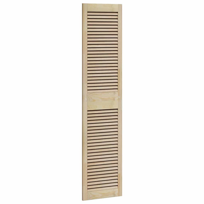 Load image into Gallery viewer, Vidaxl kastdeur naturel 170 x 2,1 x 39,5 cm massief grenenhout

