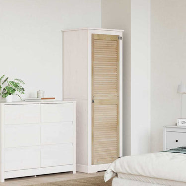 Vidaxl kastdeur naturel 170 x 2,1 x 49,5 cm massief grenenhout