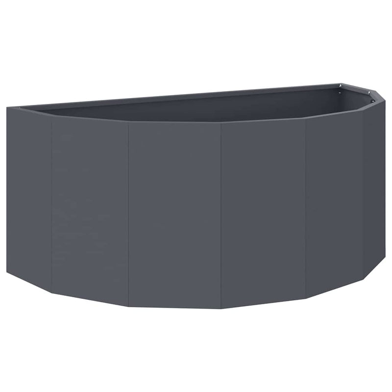 Load image into Gallery viewer, Vidaxl plantenbak antraciet 90 x 45 x 35 cm staal
