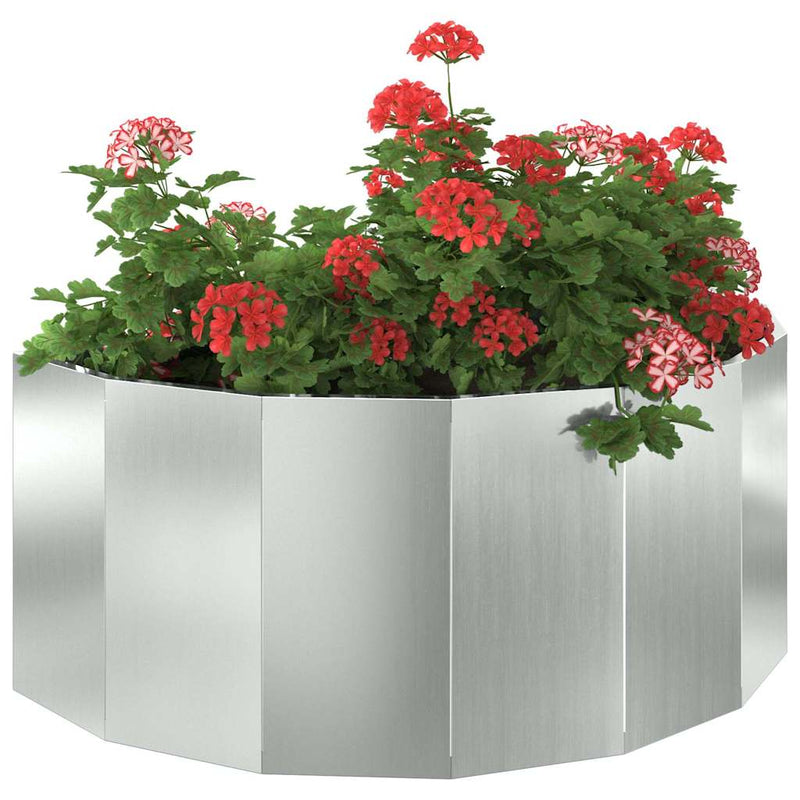 Load image into Gallery viewer, Vidaxl plantenbak zilver 90 x 45 x 35 cm gegalvaniseerd staal
