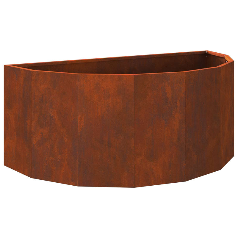 Load image into Gallery viewer, Vidaxl plantenbak roestig 90 x 45 x 35 cm cortenstaal

