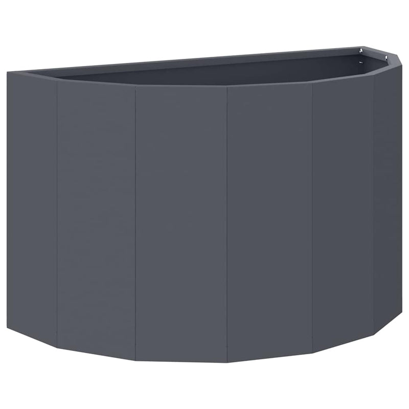 Load image into Gallery viewer, Vidaxl plantenbak antraciet 60 x 30 x 35 cm staal
