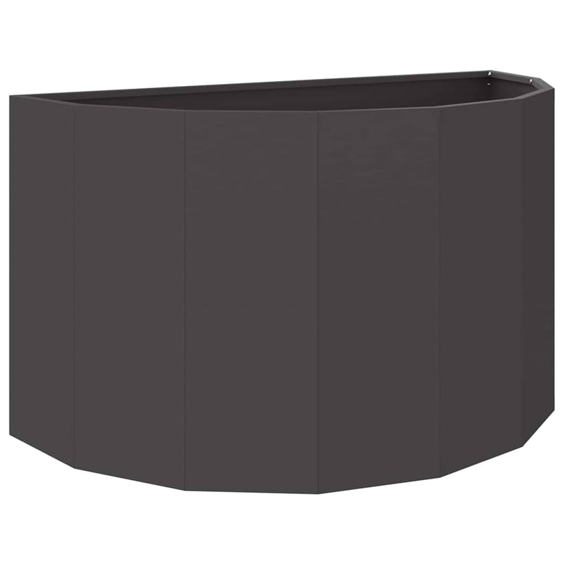 Load image into Gallery viewer, Vidaxl plantenbak zwart 90 x 45 x 50 cm staal
