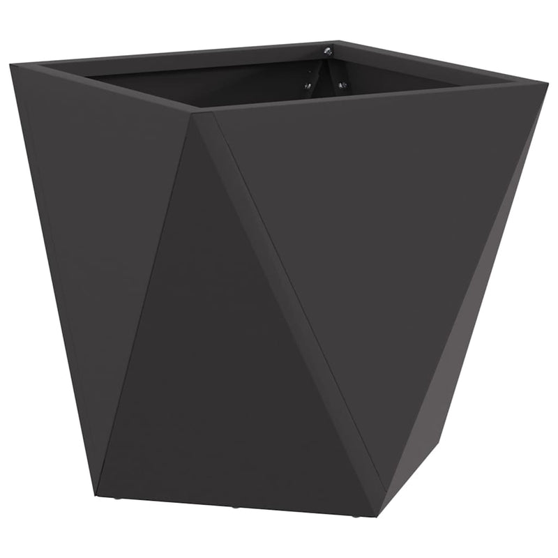 Load image into Gallery viewer, Vidaxl plantenbak zwart 30 x 30 x 30 cm staal

