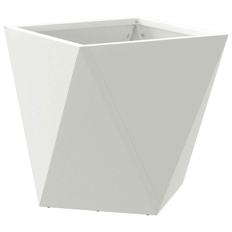 Load image into Gallery viewer, Vidaxl plantenbak wit 30 x 30 x 30 cm staal
