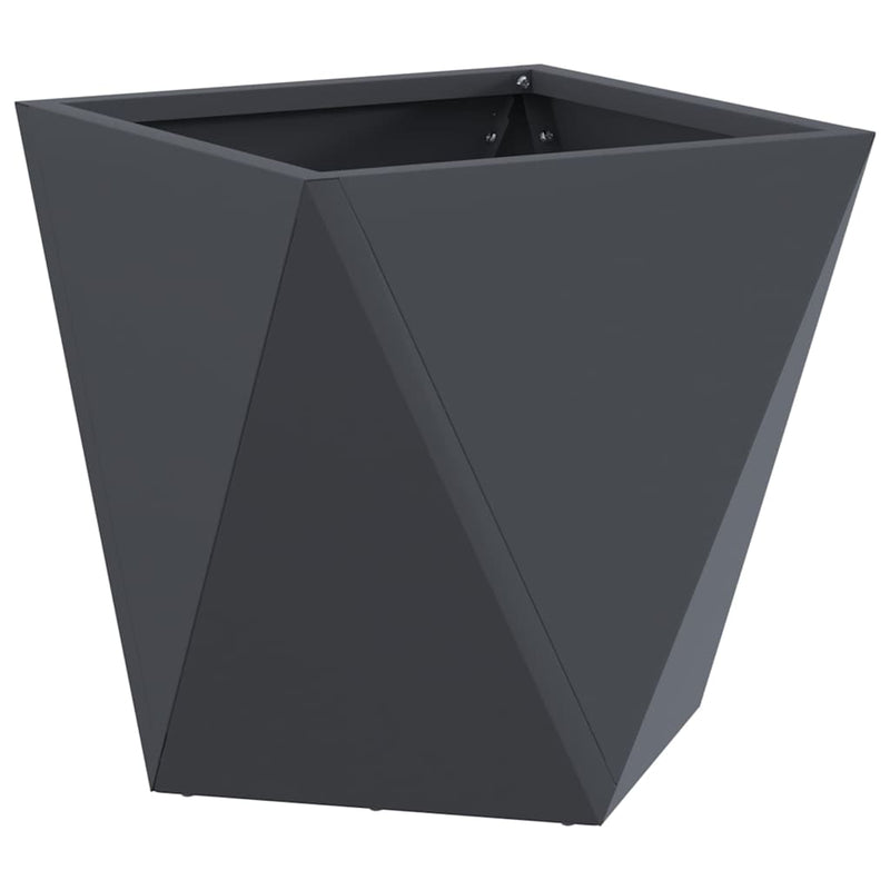 Load image into Gallery viewer, Vidaxl plantenbak antraciet 30 x 30 x 30 cm staal
