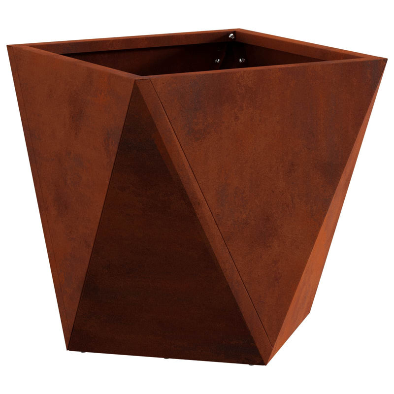 Load image into Gallery viewer, Vidaxl plantenbak roestig 30 x 30 x 30 cm cortenstaal
