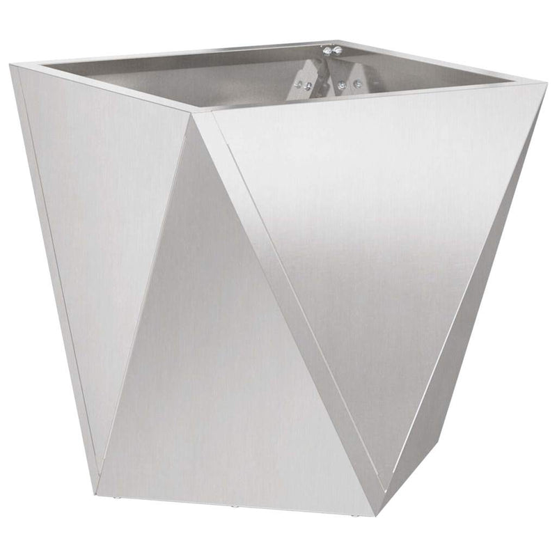 Load image into Gallery viewer, Vidaxl plantenbak zilver 40 x 40 x 40 cm roestvrij staal
