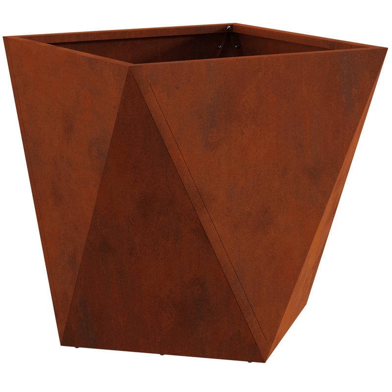 Load image into Gallery viewer, Vidaxl plantenbak roestig 40 x 40 x 40 cm cortenstaal
