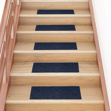 Vidaxl trapmatten zelfklevend 30 stuks 60x25 cm marineblauw rechthoekig