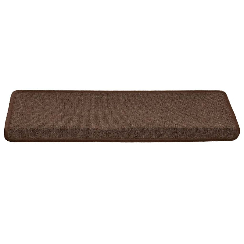 Load image into Gallery viewer, Vidaxl trapmatten 30 st 65x21x4 cm koffiebruin rechthoekige rand
