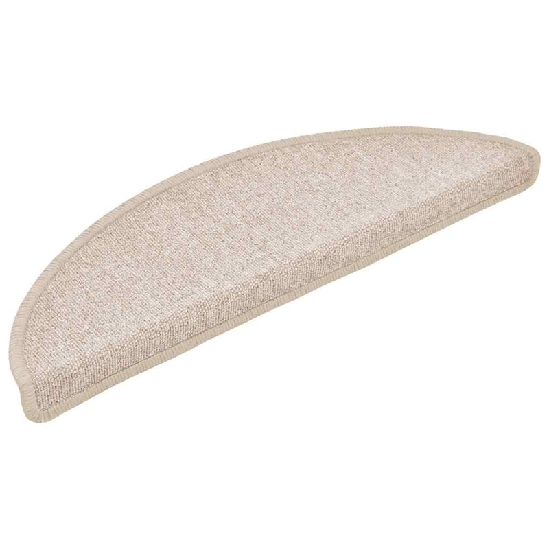 Load image into Gallery viewer, Vidaxl trapmatten 20 st 56x17x3 cm taupe halfrond
