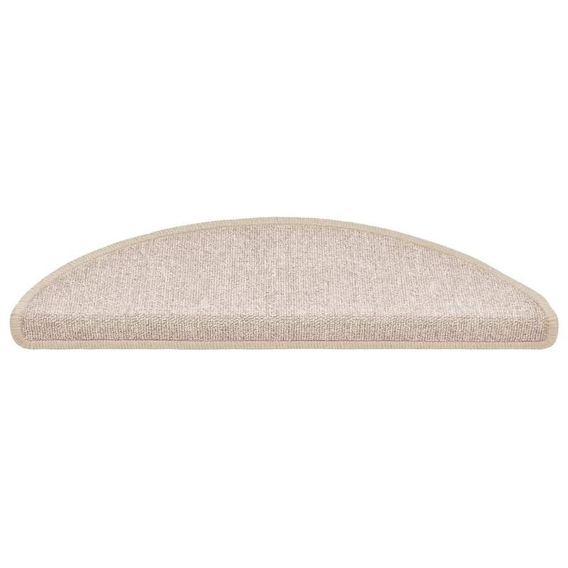 Load image into Gallery viewer, Vidaxl trapmatten 20 st 56x17x3 cm taupe halfrond
