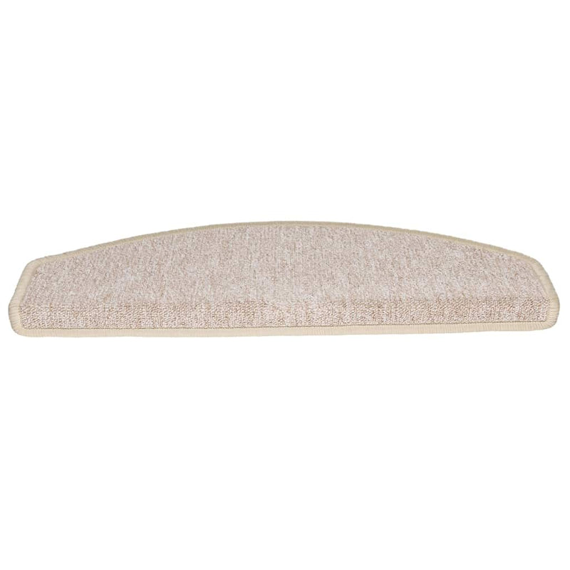 Load image into Gallery viewer, Vidaxl trapmatten 20 stuks 65x24x4 cm taupe halfrond groot
