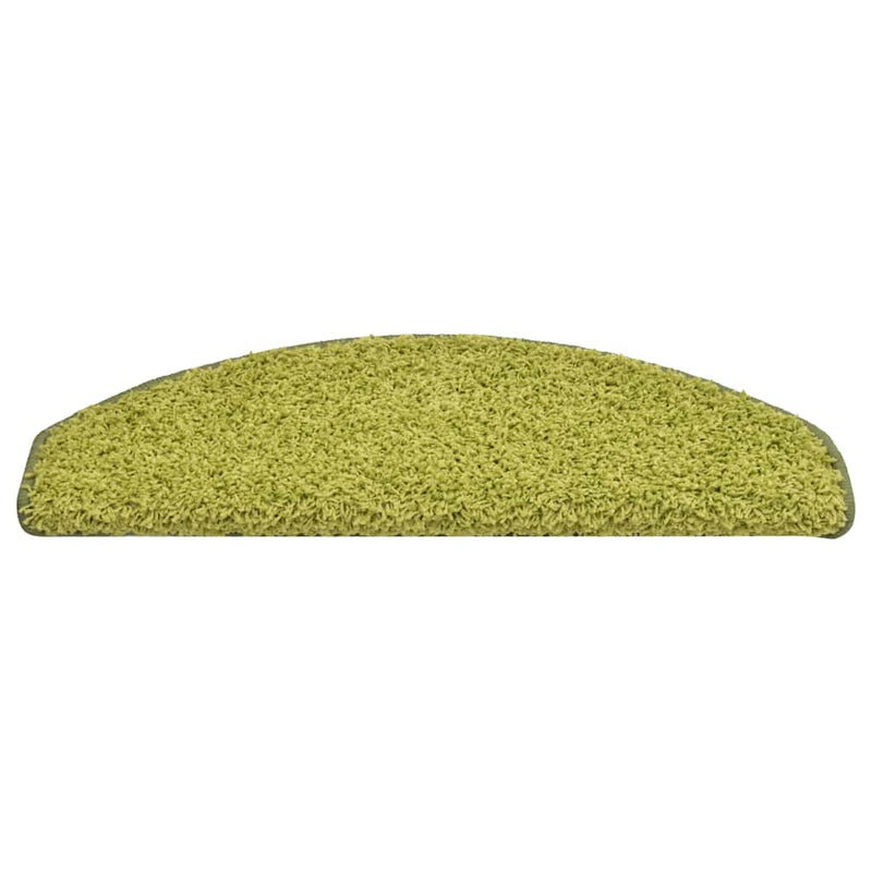 Load image into Gallery viewer, Vidaxl trapmatten 30 stuks 65x21x4 cm groen halfrond groot
