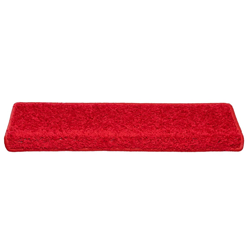 Load image into Gallery viewer, Vidaxl trapmatten 30 st 65x21x4 cm rood rechthoekige rand
