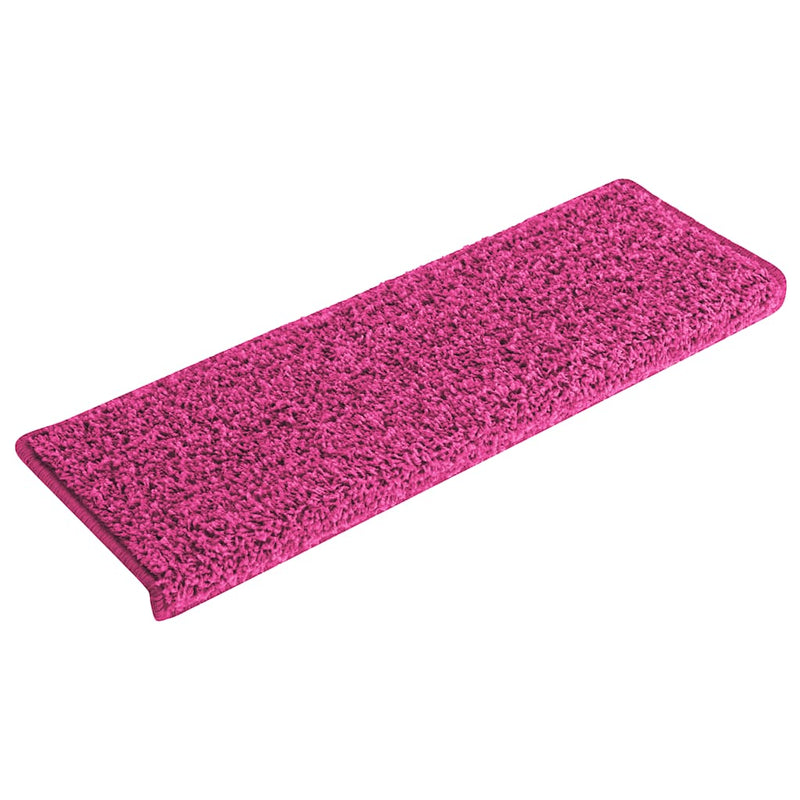 Load image into Gallery viewer, Vidaxl trapmatten 30 st 65x21x4 cm roze rechthoekige rand
