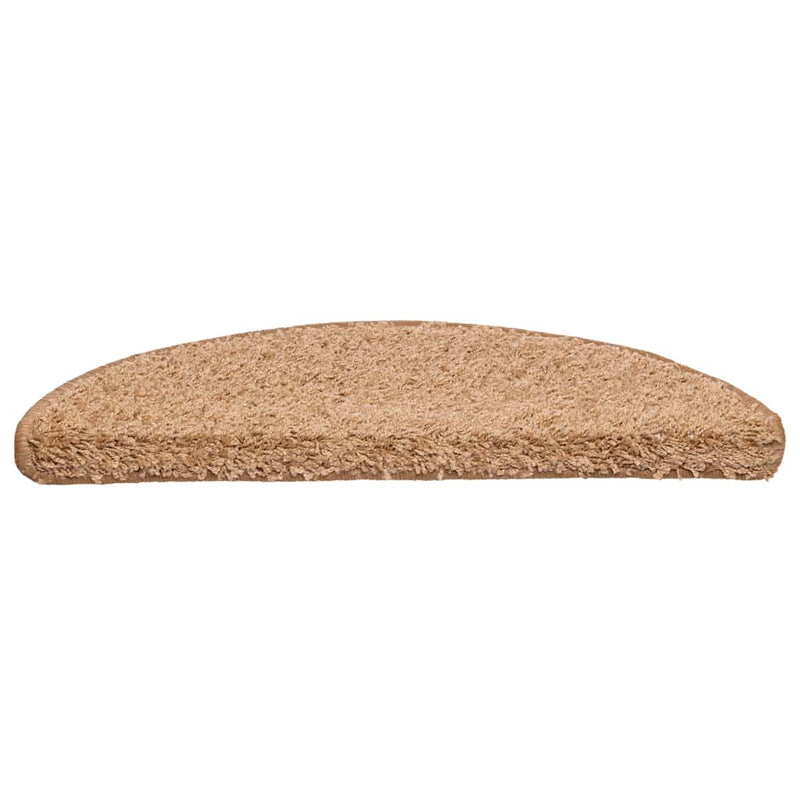 Load image into Gallery viewer, Vidaxl trapmatten 20 st 56x17x3 cm beige halfrond
