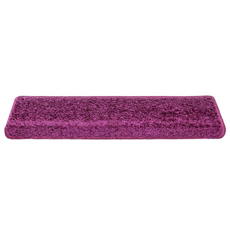 Load image into Gallery viewer, Vidaxl trapmatten 20 st 65x21x4 cm violet rechthoekige rand
